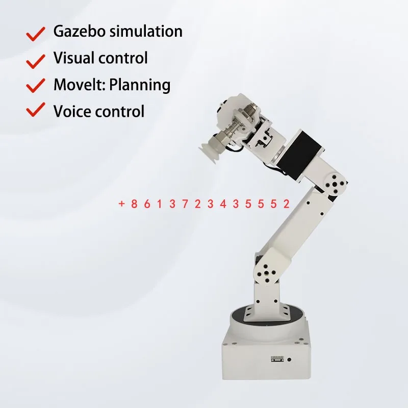 NEW Nano Arm six axis intelligent ROS manipulator moveit Motion planning visual grasping teaching robot