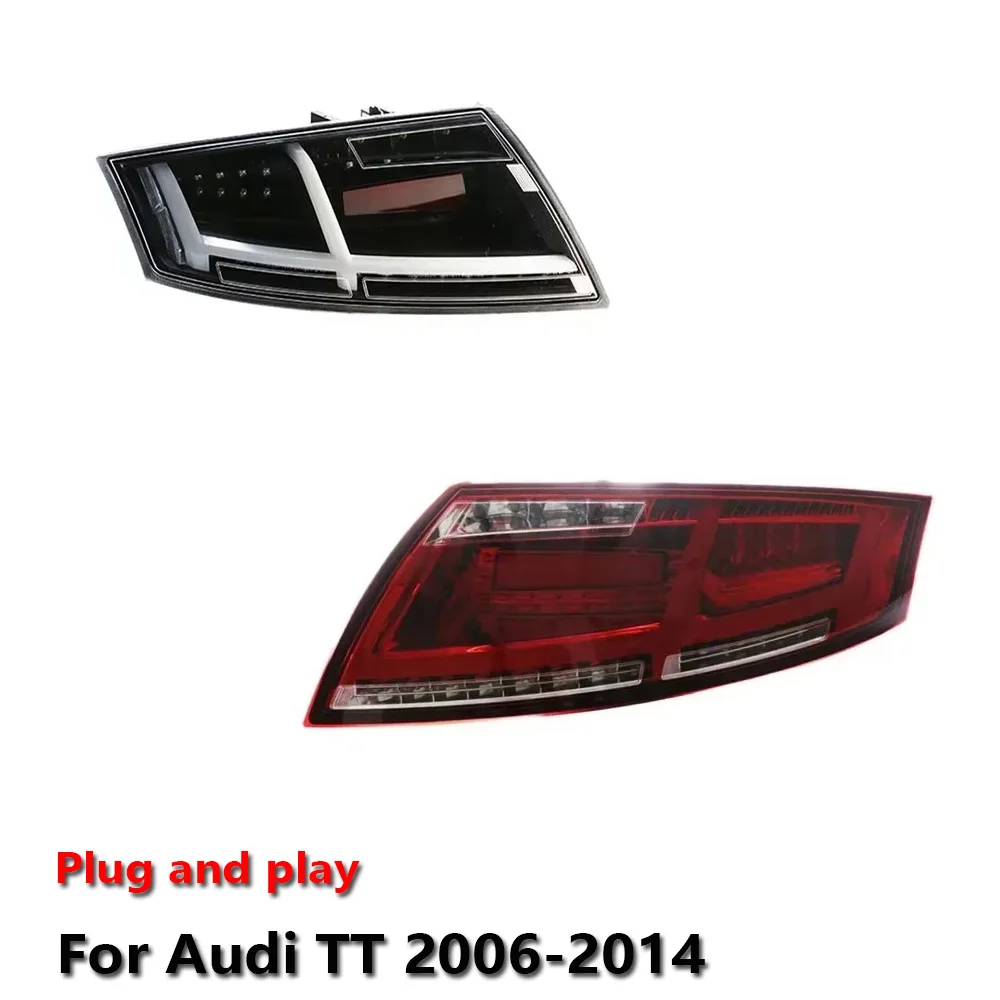 

Car LED Lamps Taillight Auto Assemblies For Audi TT 2006-2014 DRL Brake Turn Signal Lamp Plug and Play