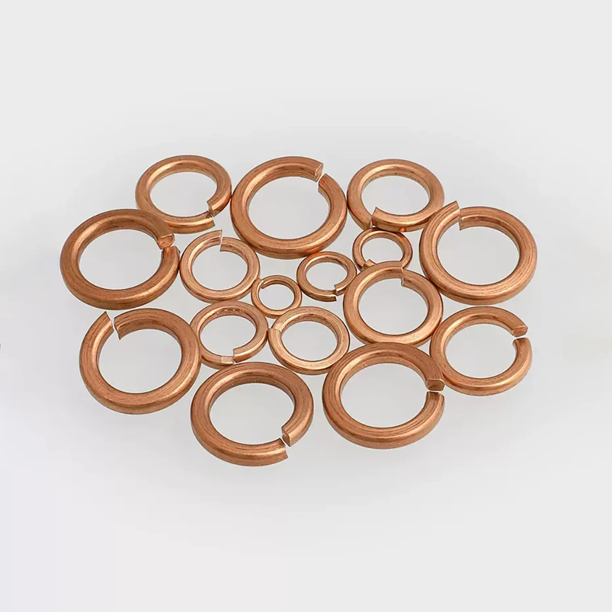 Copper Washer Spring Washer / Spring Washer / Bronze Round Spring Washer M3 M4 M5 M6 M8 M10 M12