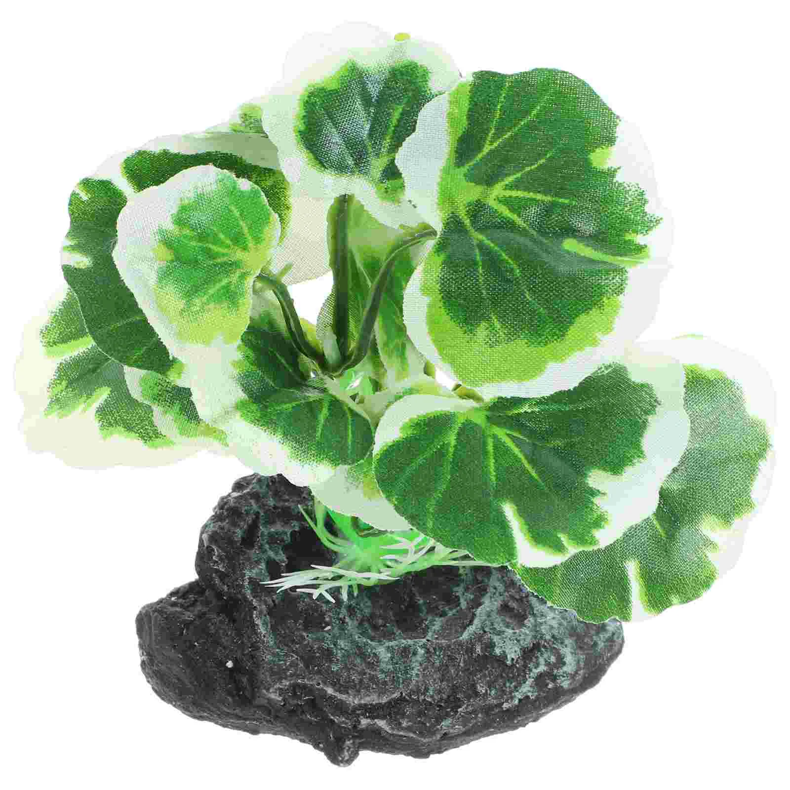 

Artificial Plant Decoration Plastic Fish Tank Aquarium Decorations Small Plants Baby