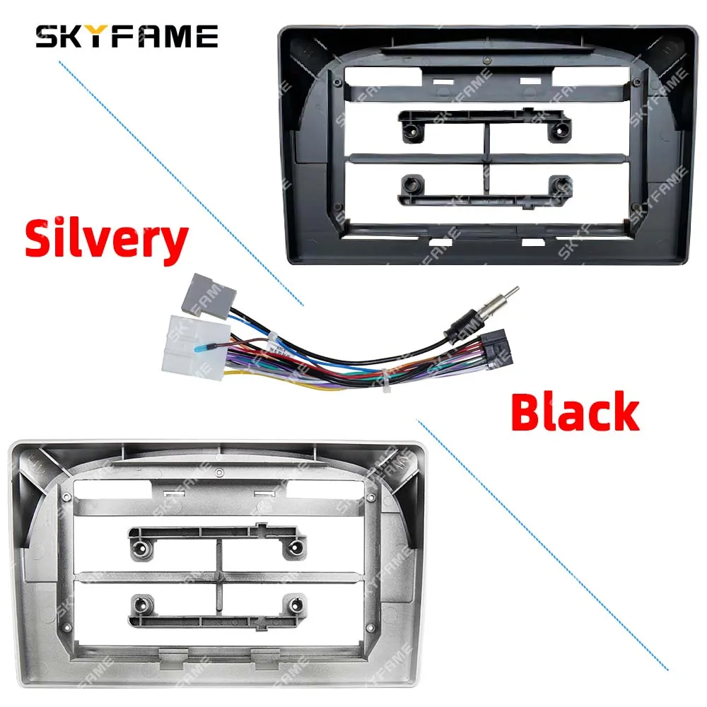 SKYFAME Car Frame Fascia Adapter Android Audio Dash Fitting Panel Kit For Nissan Paladin