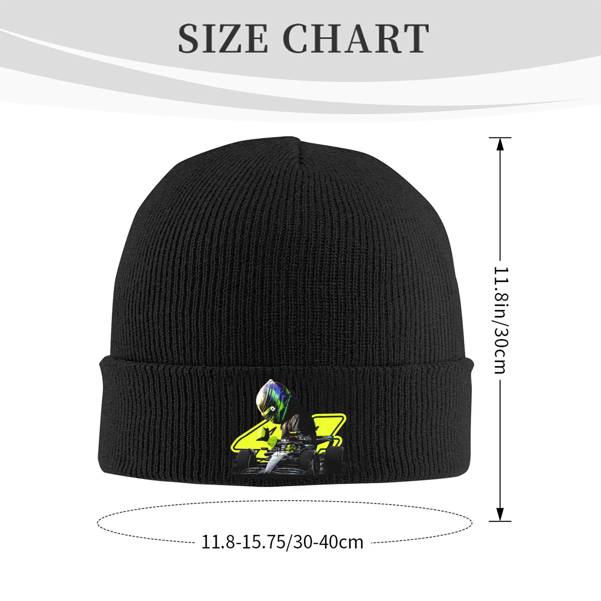 Custom Hamiltons 44 Sport Car Race Skullies Beanies Caps Unisex Winter Warm Knit Hat Hip Hop Adult  Bonnet Hats Outdoor Ski Cap