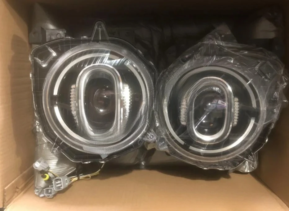 السيارات العارض كشافات الطرق الوعرة 4x4 شاحنة بيك اب كامل Led المصباح الديناميكي DRL متتابعة لسوزوكي جيمي 2019-2024