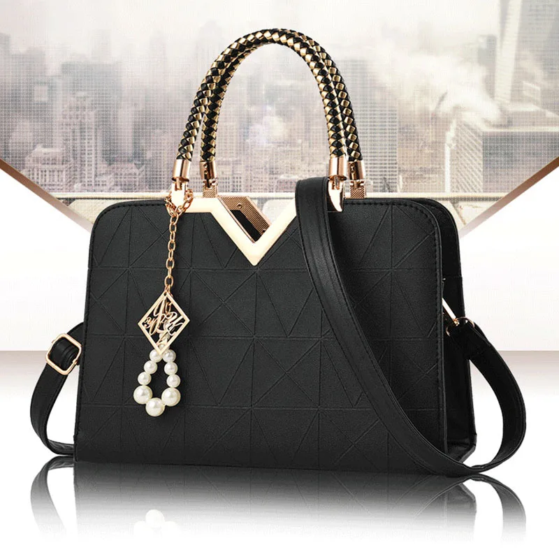 Women shoulder bag Handbags Bag for 2025 women leather  Casual foreign style crossbody bag