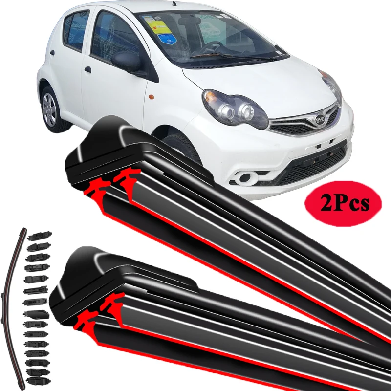 

For BYD F0 F3 F3R F6 G3 G3R G6 L3 2005-2015 Car Windshield Wiper Blade Front Windscreen Brushes Washer Accessories Cleaning