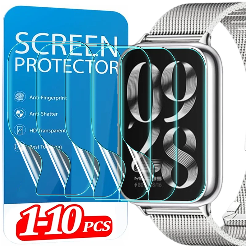 For Xiaomi Mi Band 8 Pro Screen Protector Anti-scratch Hydrogel Film for Miband 8Pro Soft Films Smart Band Accessories Not Glass