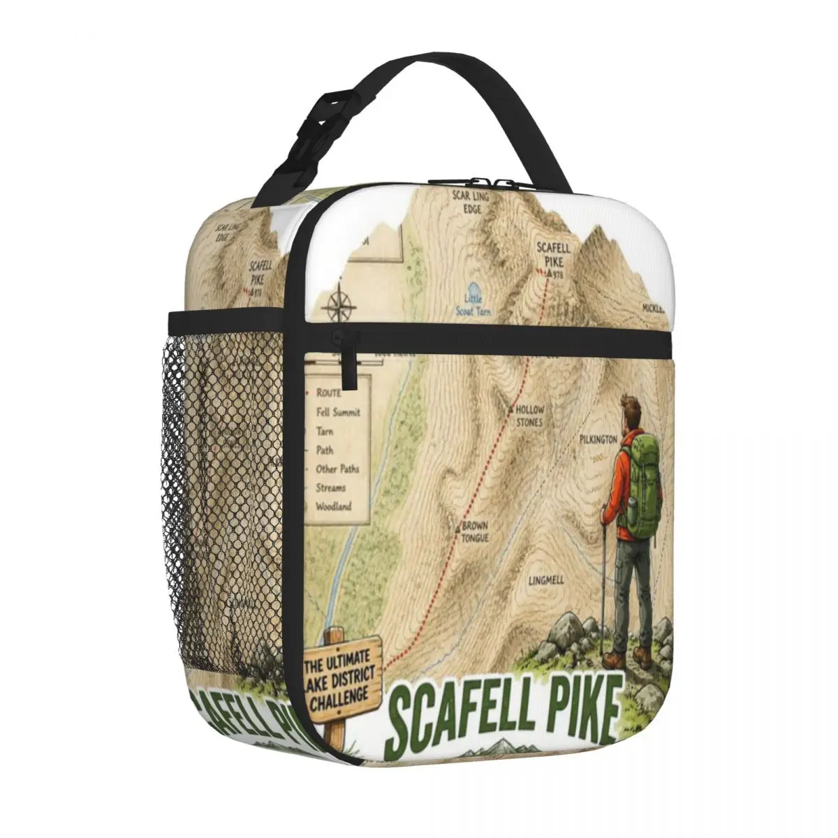 Hot Sale Scafell Pike Dual Use Durable Lunch Bag Playground Snack Carry Lunch Bag