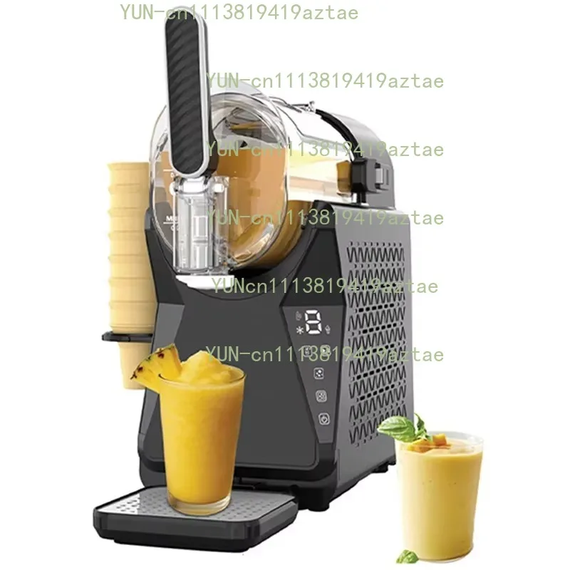 Automatic Touch Screen Soft Ice Cream Machine Liner‑Free Homemade Dessert Smoothie Shake Maker