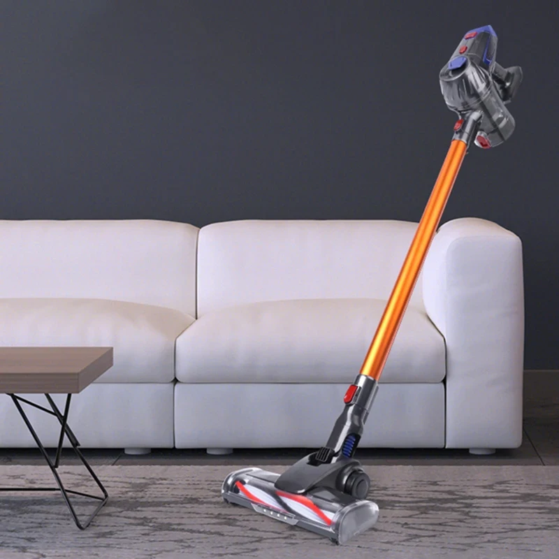 Aspiradora vertical inalámbrica para el hogar y el coche, potente succión de 10kPa, iluminación LED, batería extraíble, barredora eléctrica inalámbrica