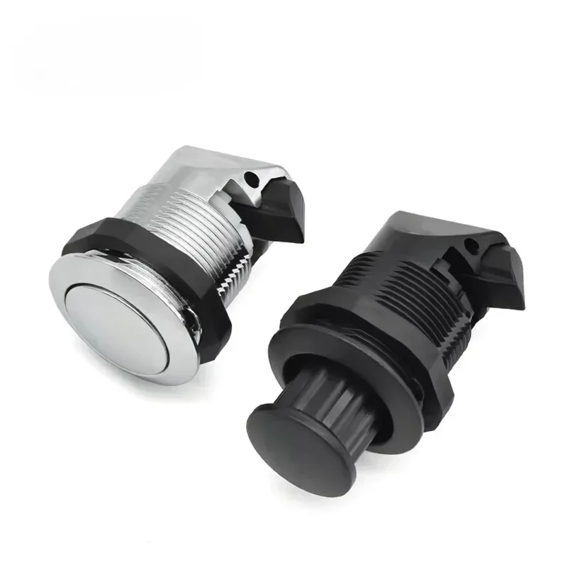 XK253 Zinc alloy chrome plated push button lock Cylinder Push Lock latch Cylinder pop up Button Cam Lock