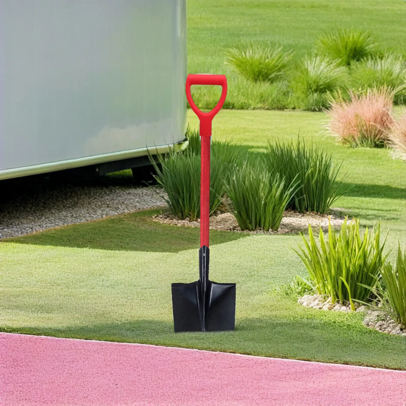 2Pcs Shovel Handle D Shaped Comfortable Ergonomic Grip Replacement for Spade Snow Shovel 34Mm Inner Diameter Garden Tool Handle