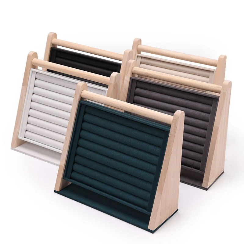 

Трехмерные кольца из цельного дерева, серьги, ожерелья, браслеты, полки для выставки товаров, полки для хранения ювелирных изделий