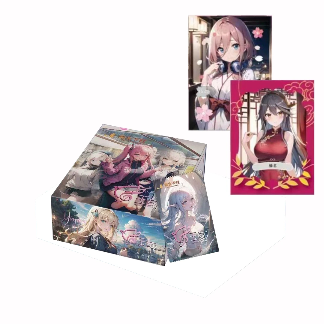 Goddess Story Collection Cards Box Witch Card Club Yu Yan Puzzle Card Texture Card Lovely Beauty Toys And Hobbies Anime Card