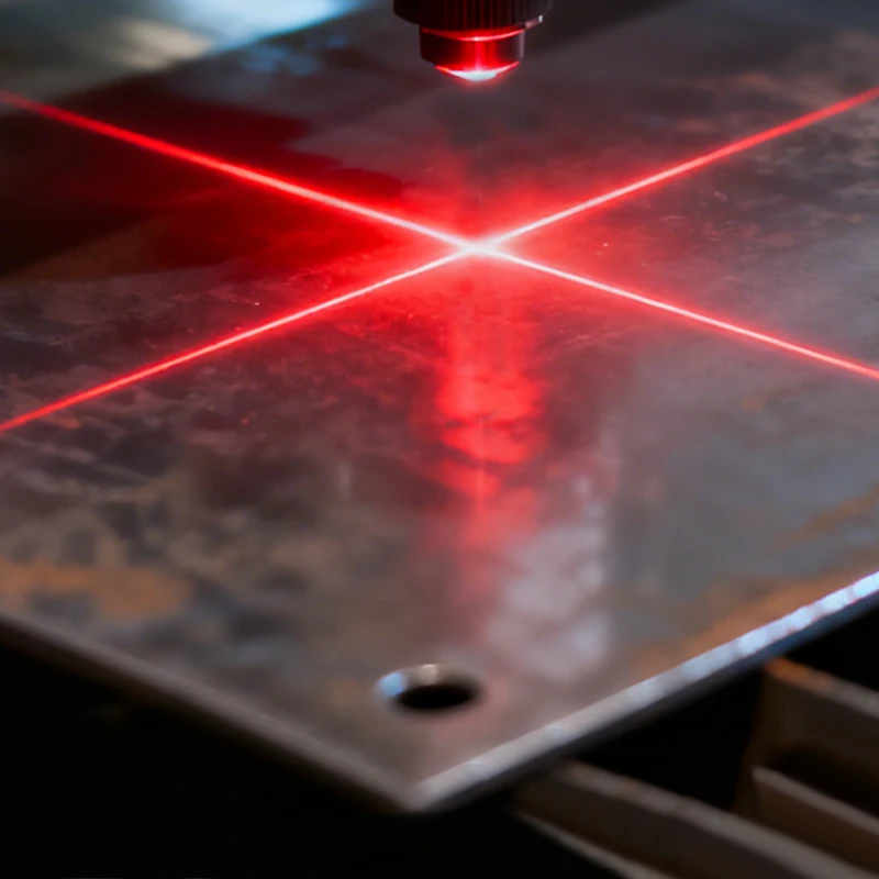 Focusable Glass Locator D18x65mm 635nm Laser Red Cross Line Module 10mw 30mw 50mw 100mw For Woodworking Stone Cutting Machine