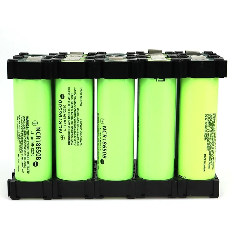 2024 Hot 5S2P 18650 Battery Pack Custom NCR18650B Battery Welding 6800mAh Battery Pack 18V To 21V