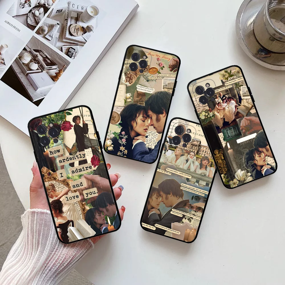 Pride And Prejudice Jane Austen Mobile Phone Case Silicone Soft for iphone 15 14 13 12 11 Pro Mini XS MAX 8 7 6 Plus X XS XR