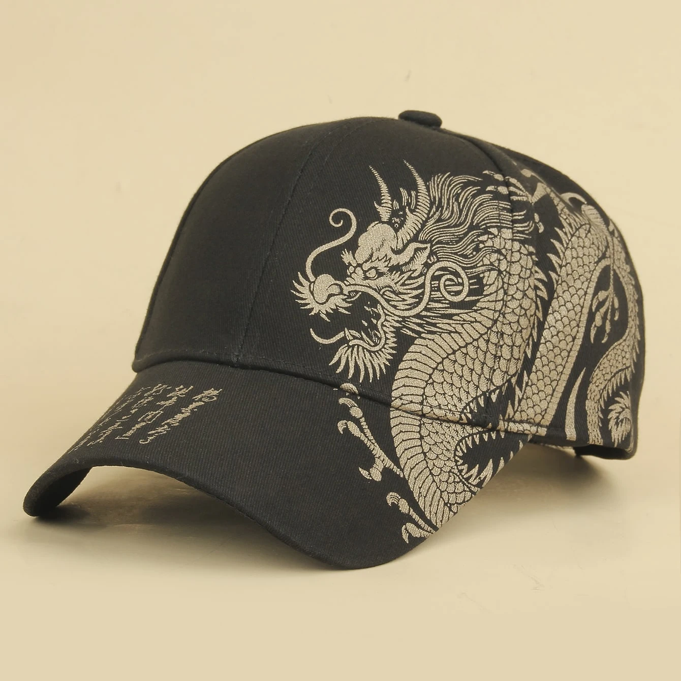 Modische Unisex-Sonnenschutz-Baseballkappe mit Goldprägung für die tägliche Freizeit im Frühling und Herbst