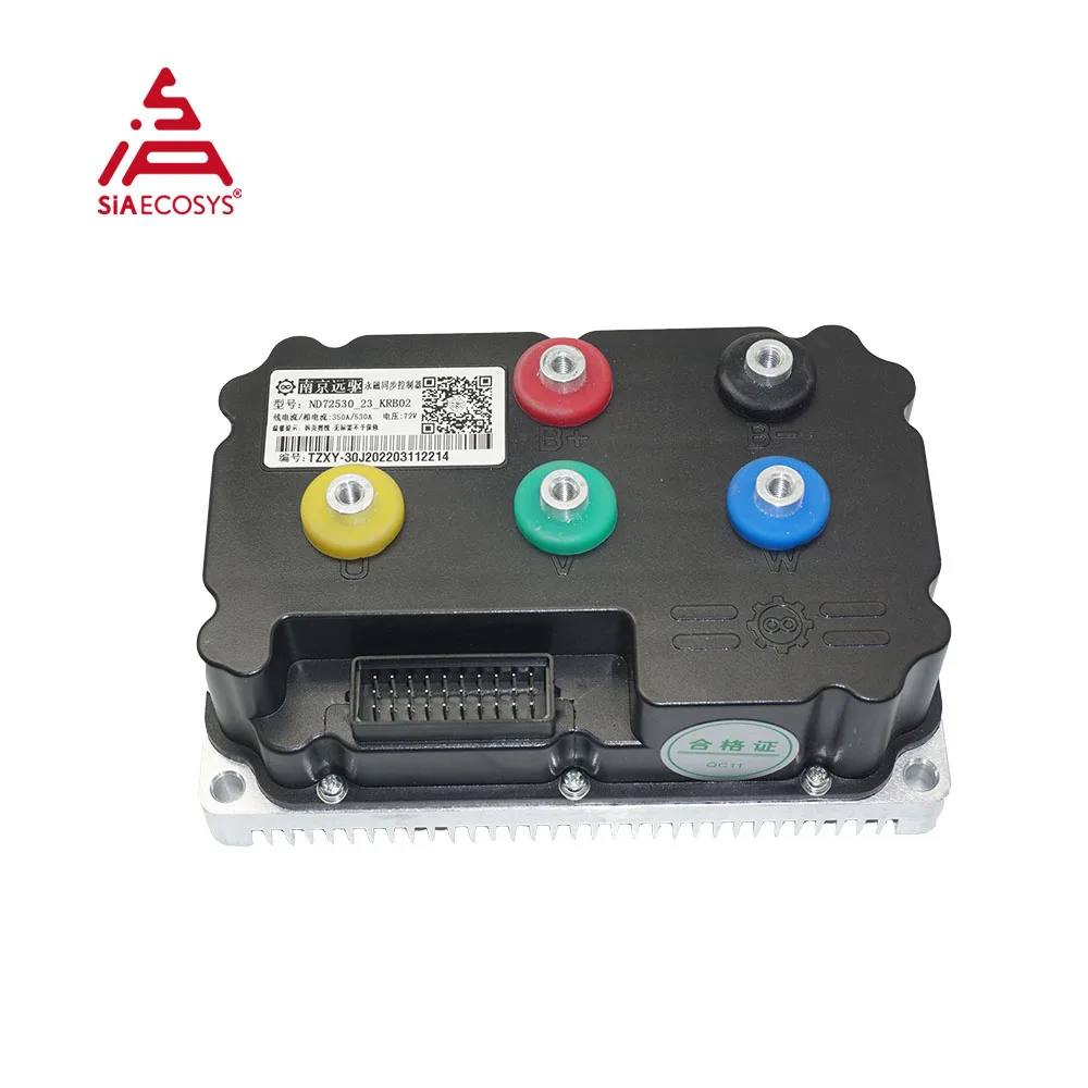 Foxardriver-controlador de motor elétrico de alta potência, programável para QS Motor, BLDC, 330A, 72V, 6000W-8000W, ND72530