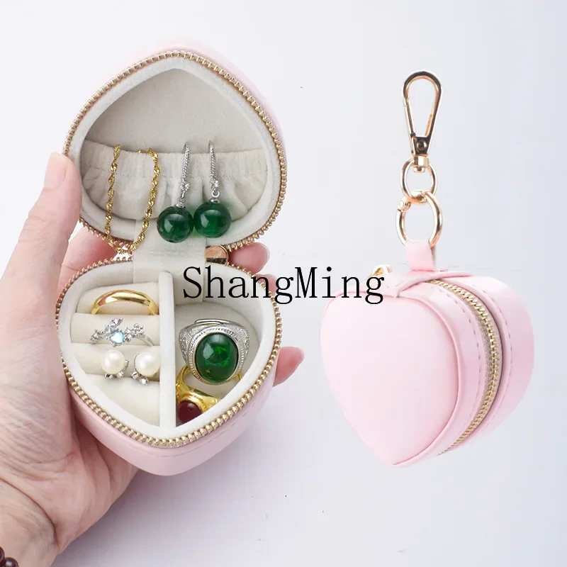 

CLL Hanging Keychain Jewelry Box Going Out Gym Trinkets Storage Box