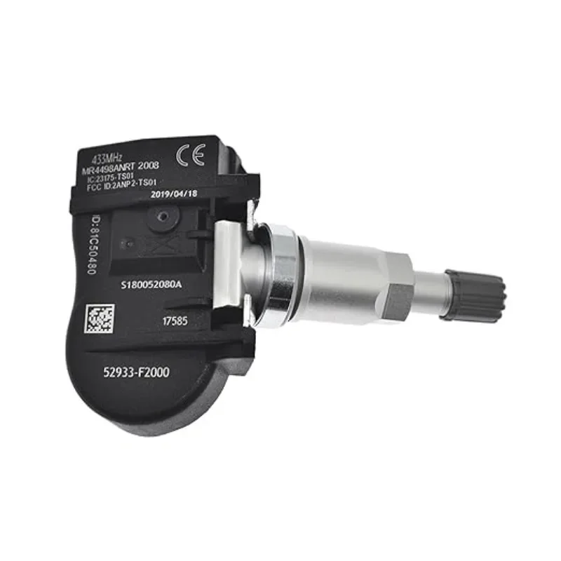 

52933-F2000 Tire Pressure Monitor Sensor for Hyundai i30 Kona Elantra 2015-2017 for Kia K5 Niro Ioniq TPMS 433MHZ 52933F2000