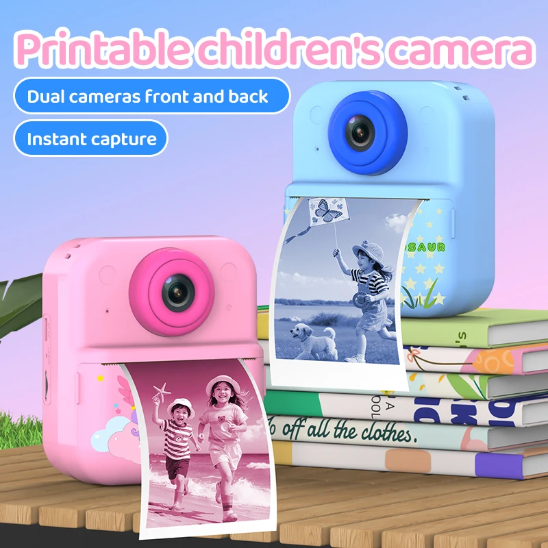 s5-perfect-birthday-gift-kids-instant-print-camera-1080p-hd-selfie-video-recording-thermal-toy-printer-for-boys-and-girls