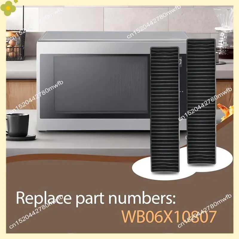 LDHL 2Pcs WB06X10807 Microwave Charcoal Filters For JVM7195EK5ES&GE For JVM7195SK6SS, PNM9216SK5SS, JNM7196DK5BB,JVM7195DK5WW