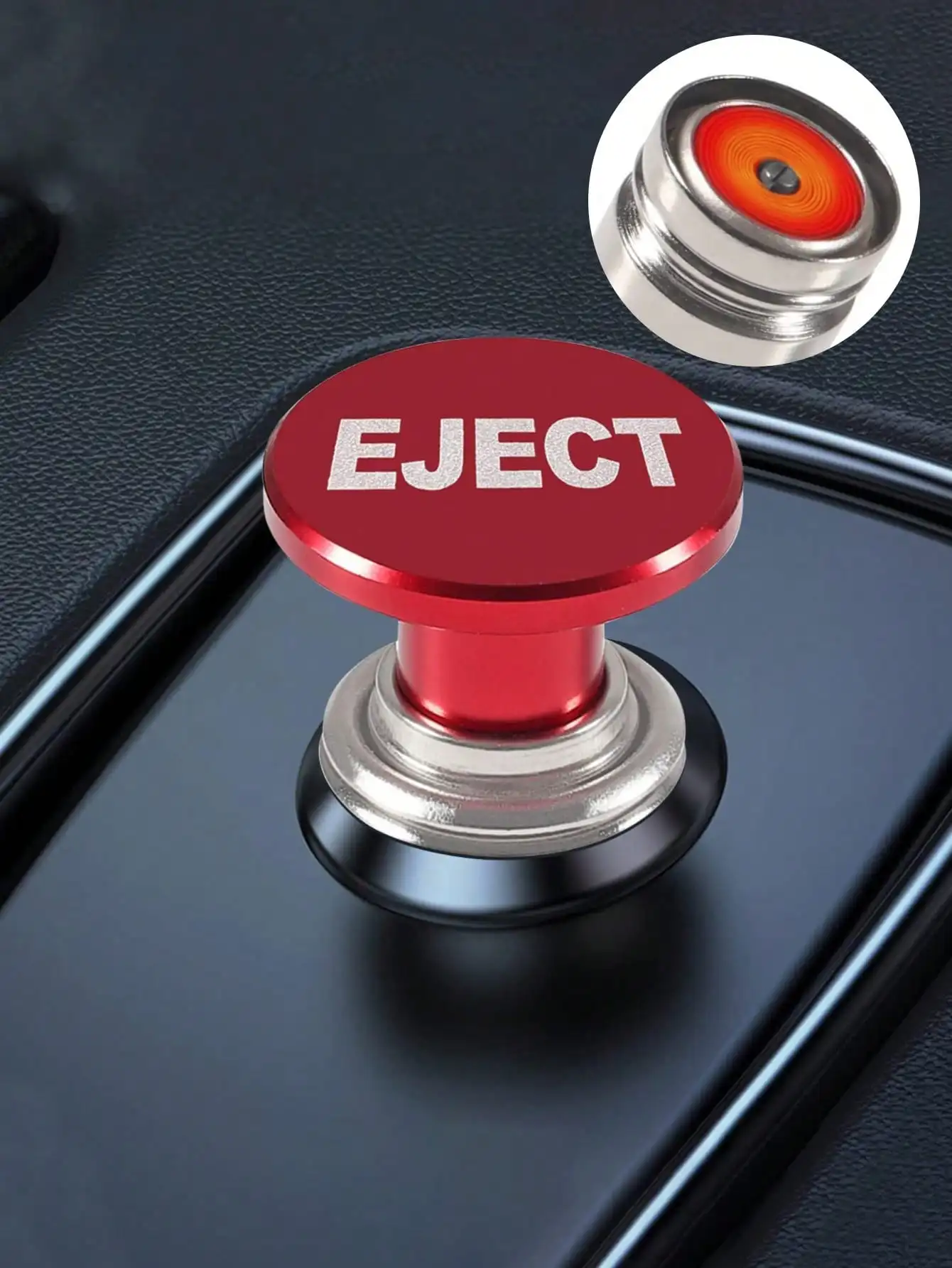 

Кнопка-выдвижка для прикуривателя автомобиля – кнопка запуска в виде «ракеты» из алюминиевого сплава, подходит для автомобильных розеток 12В, универсальная установка