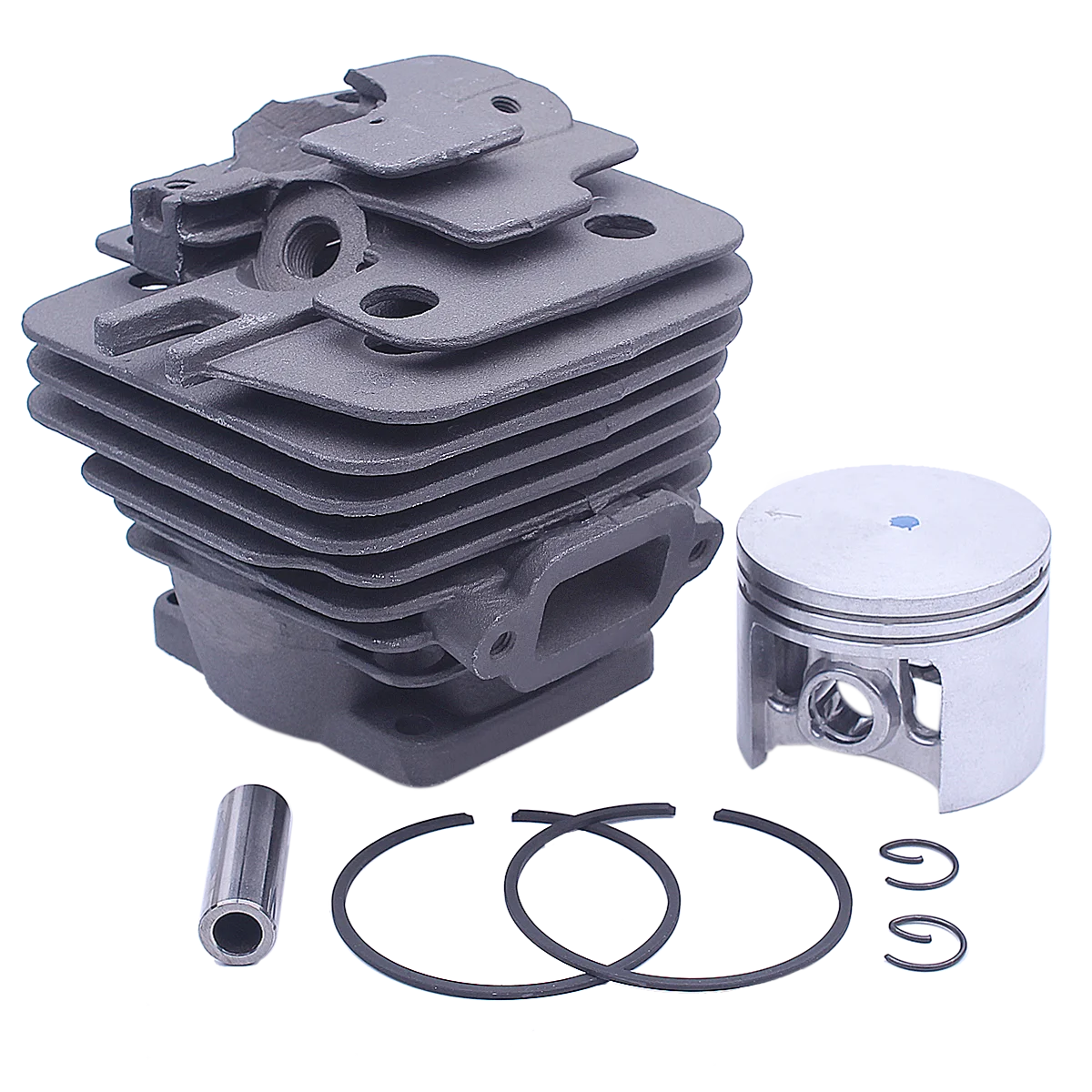 49mm Cylinder Piston Kit For Stihl MS361 MS 361 Chainsaws Replacement 1135 020 1202 Big Bore Nikasil Pin Ring Circlips