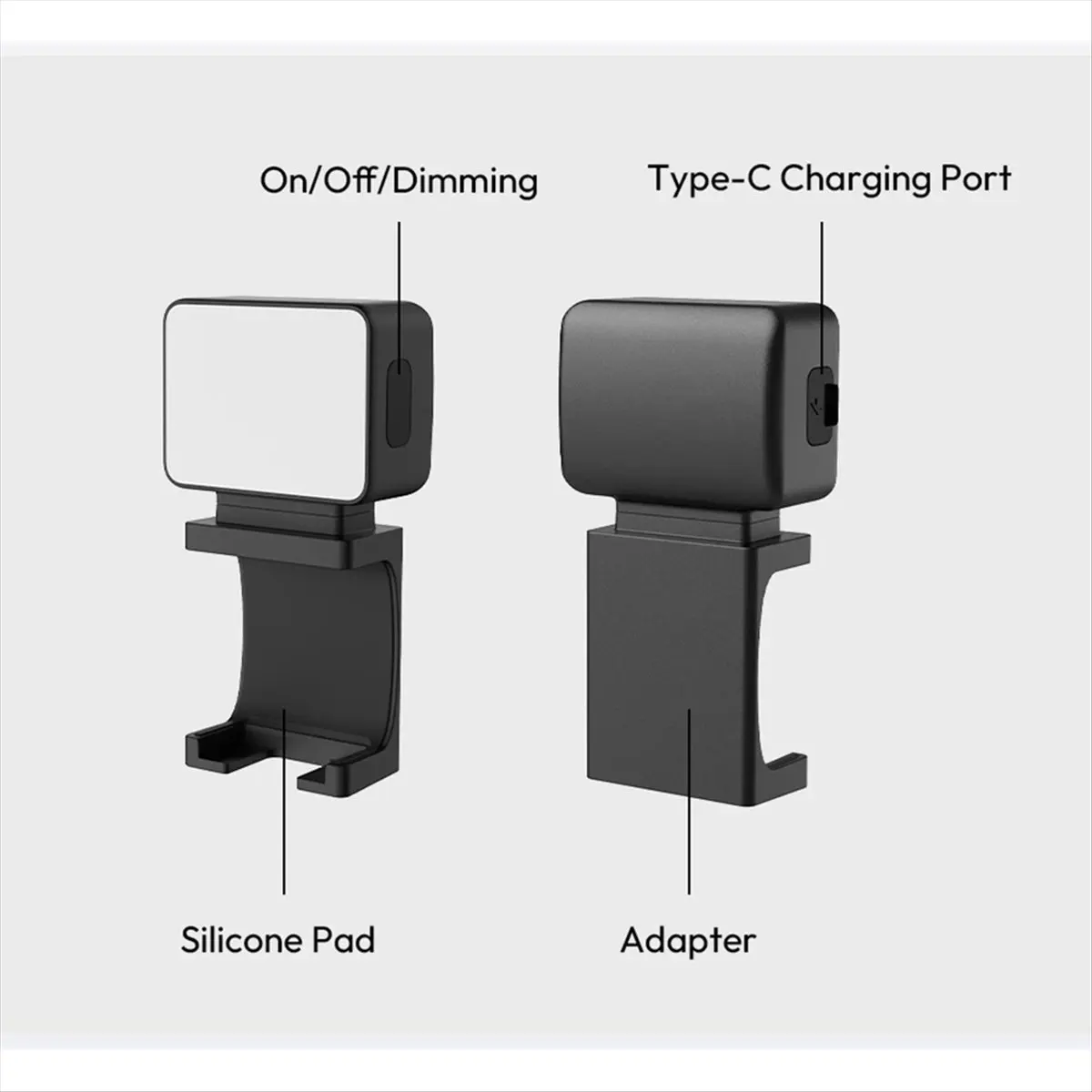 

Верх для магнитного кармана Mini Pocket 3, светодиодный заполняющий светильник 3000–7000 К, цветовая температура, яркость, мягкий заполняющий свет