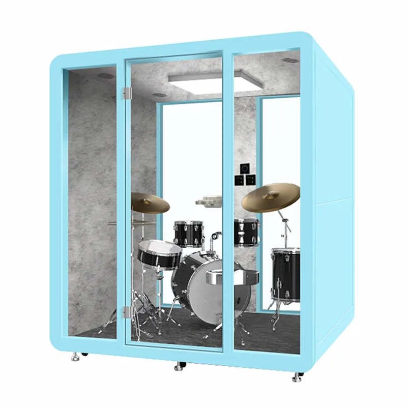 -For Company Using Soundproof Open Room Mini Karaoke Booth Sound Booth Door&