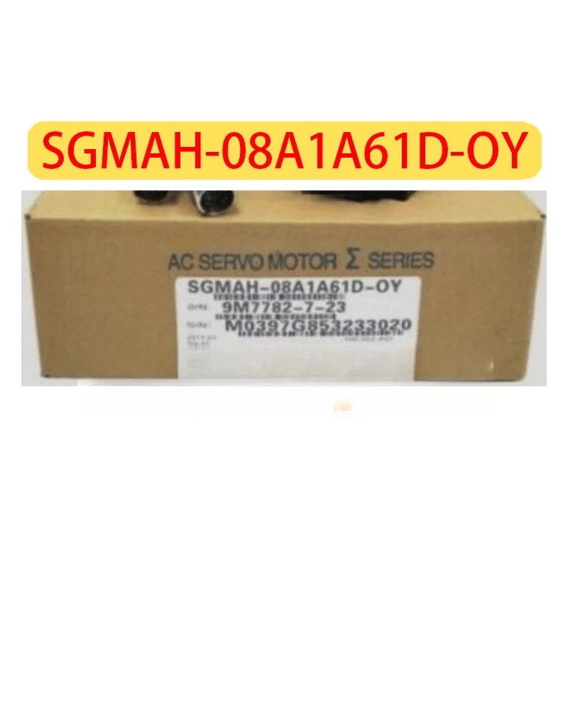 

SGMAH-08A1A61D-OY Brand New Servo Motor SGMAH 08A1A61D OY，Fast shipping