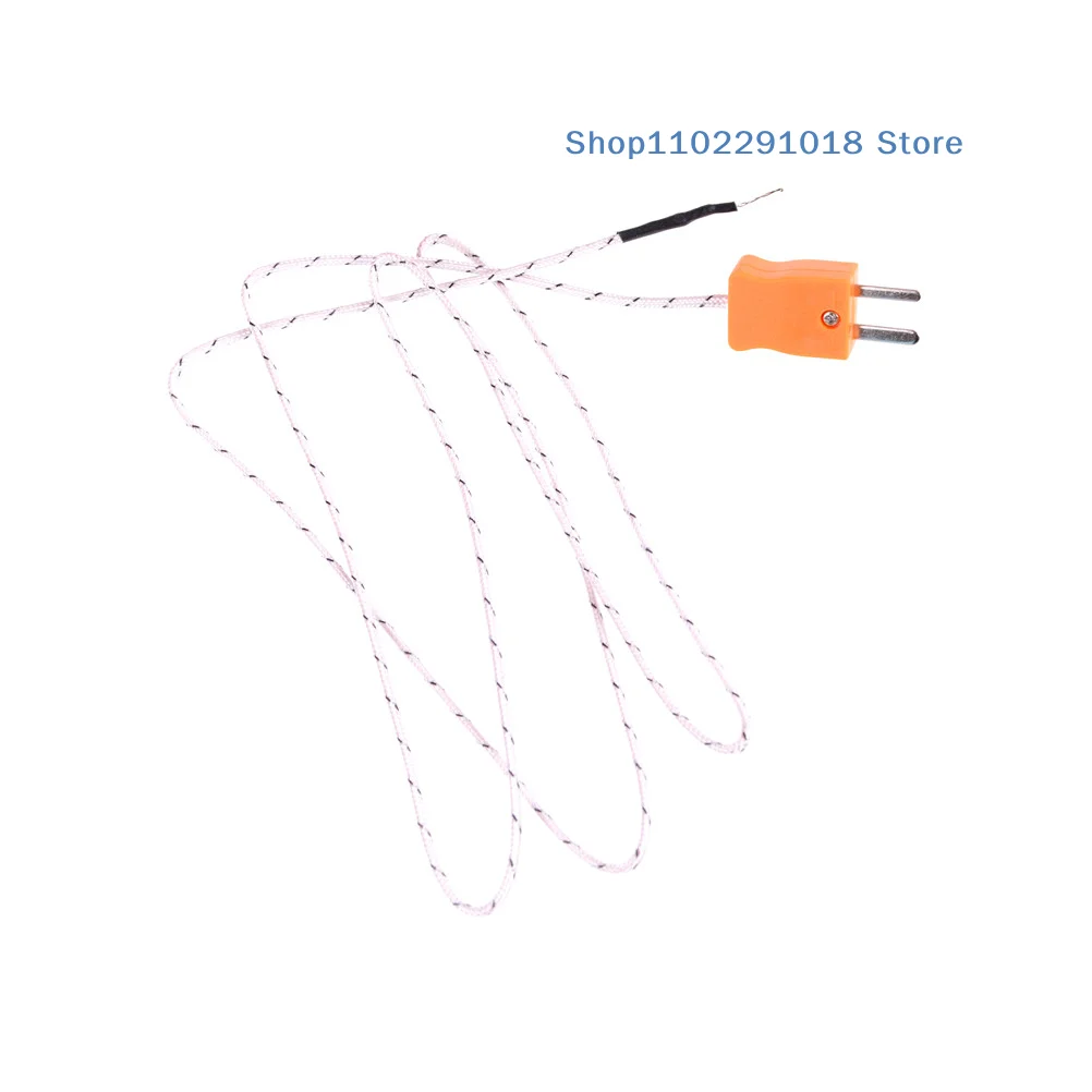 practicalHot 1/5M K Type  Line Test Length Wire Temperature Thermocouple Sensor Probe Tester Line Multimeter Tester Line