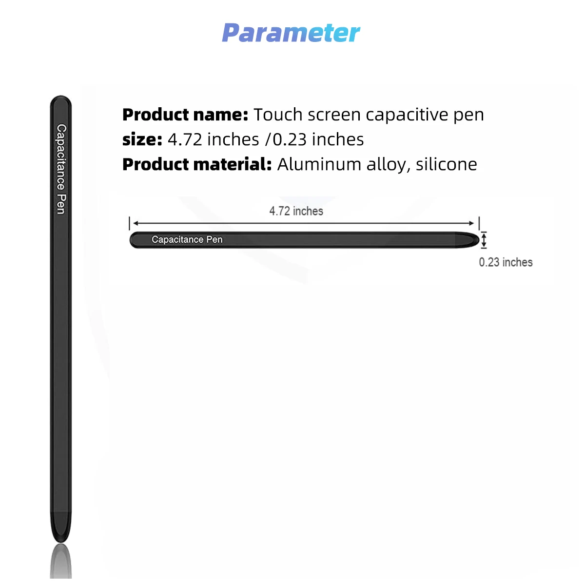 For Samsung Galaxy Z Fold 5 4 3 2 Stylus Pen Capacitance Pen S Pen Replacement Touch for Tablet Screen Mobile Phone Pencil