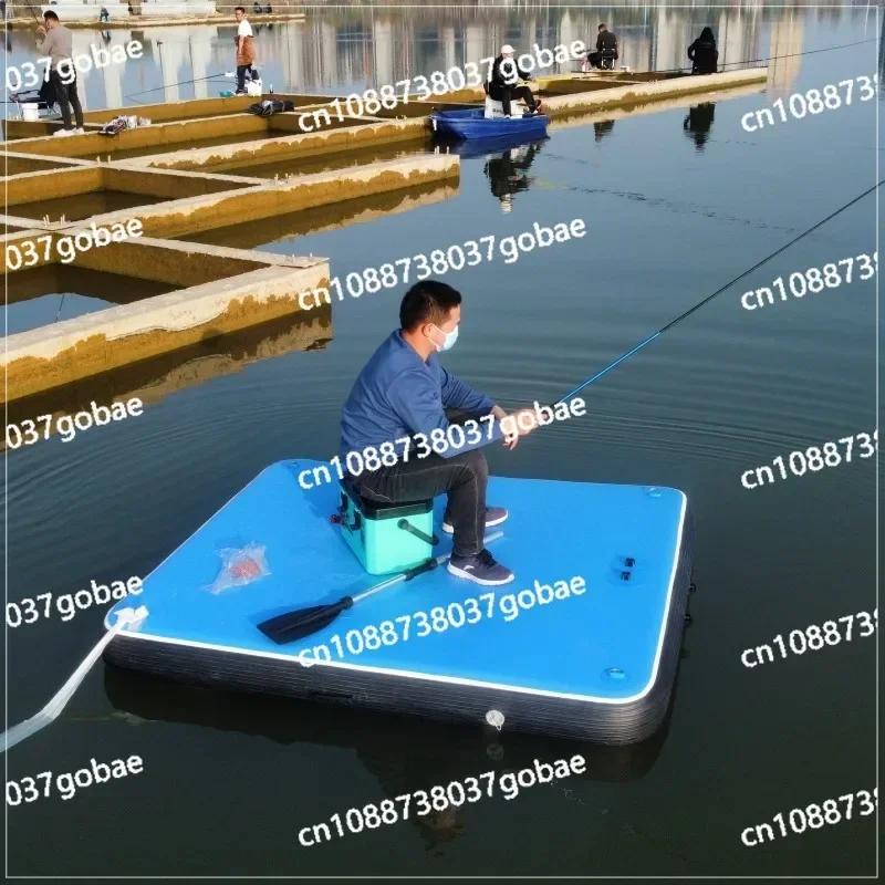 PVC inflatable fishing float portable water fishing inflatable kayak