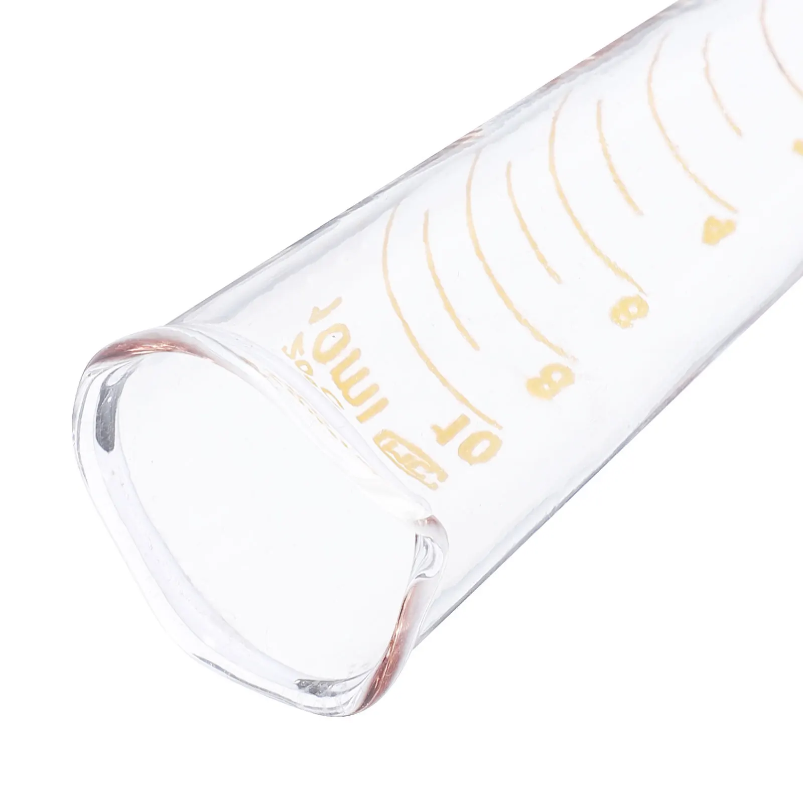 Glass Measuring Cup with Graduated Scale for Lab, Kitchen & Science Experiments – Accurate Measurement Tool