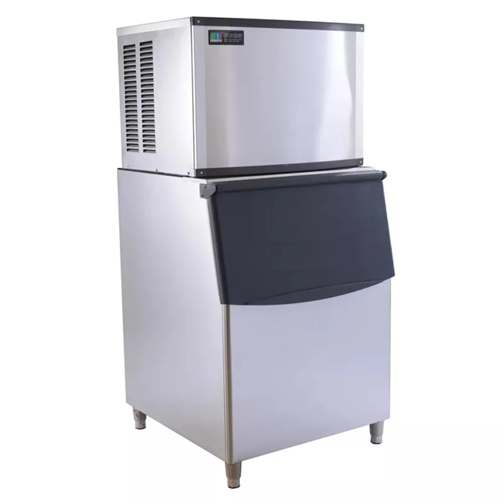 High Efficiency Commercial Ice Cube Makers Making Machine 500kg/24hrs Industrial Ice Maker