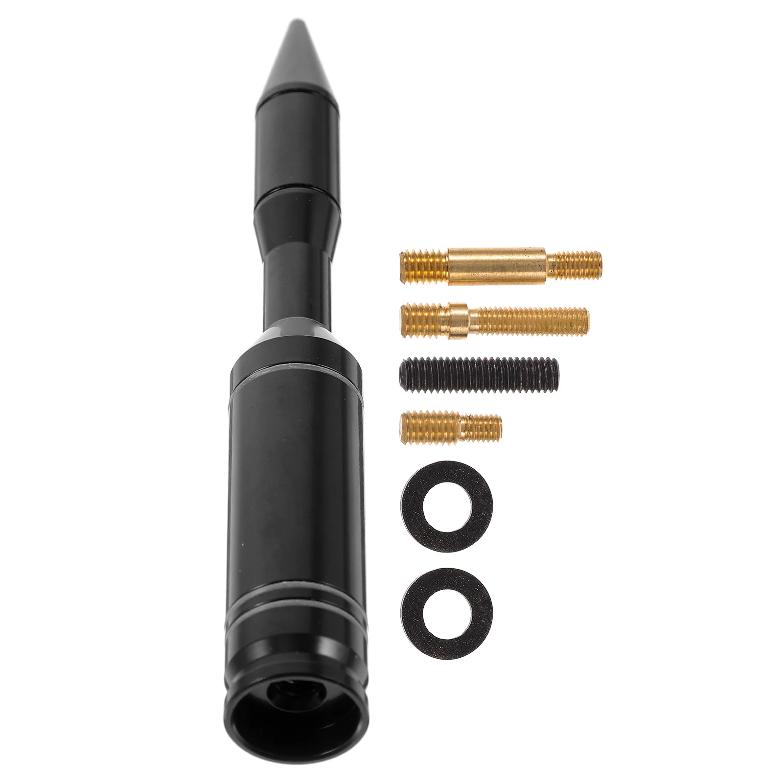 

1 Set Bullet Shape Car Roof Antenna Premium Alloy Modified Vehicle Antenna Universal Fit Decor Car Accessories Cable Adapter