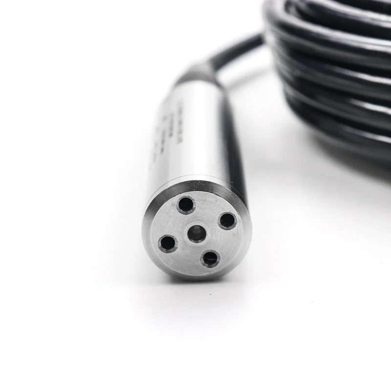 

Умный водонепроницаемый погружной датчик уровня в баке из нержавеющей стали с монитором, выход 4–20 мА