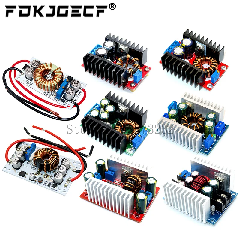 DC-DC 120W / 150W / 250W / 9A 300W / 300W 20A / 400W 15A / 600W 10A Boost Converter Step Down Buck Converter Power Supply Module