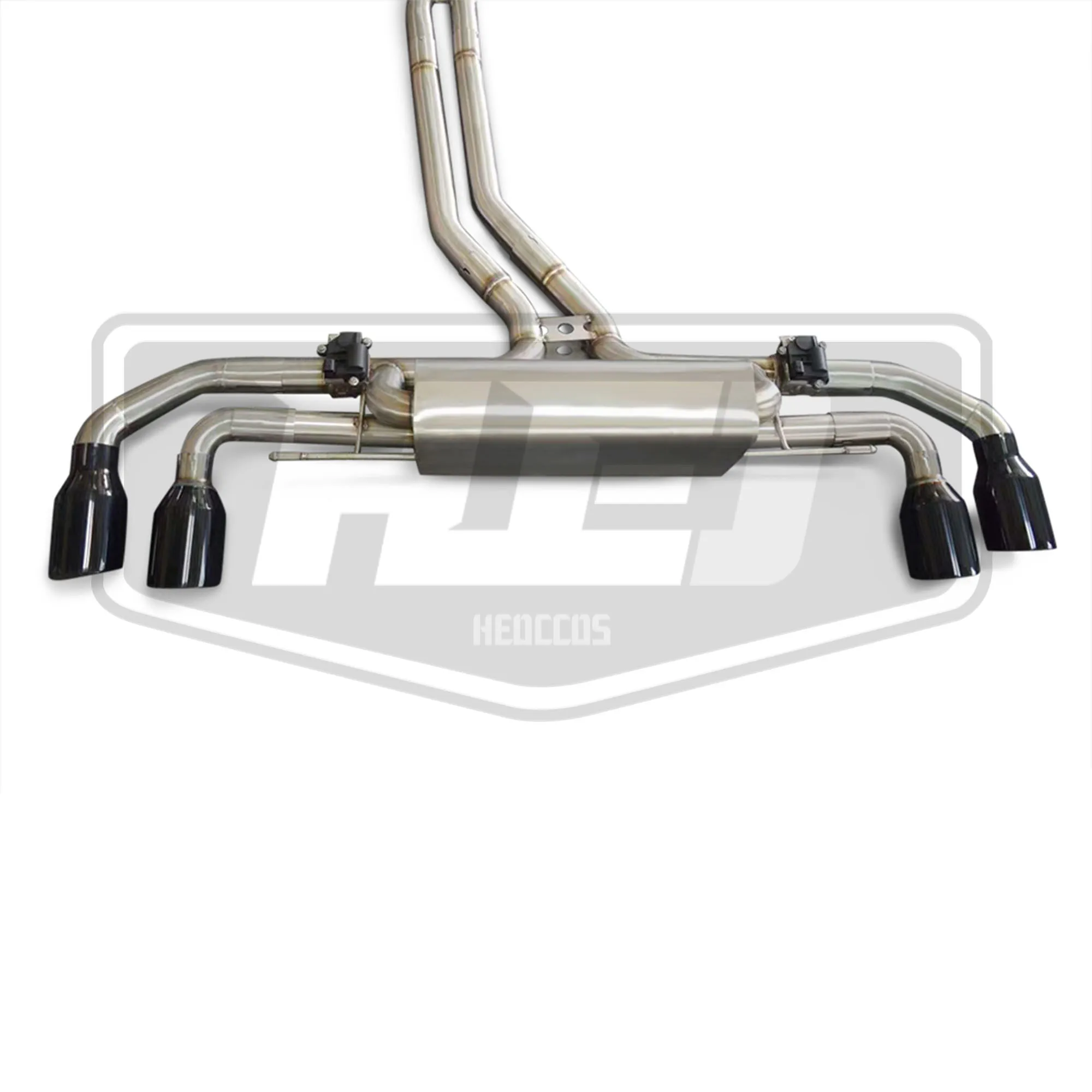 HEO الفولاذ المقاوم للصدأ نظام العادم صمام Catback لبورشه كايين كوبيه 9Y0 3.0T مع أجزاء أنابيب تحول السيارات عالية الجودة #4