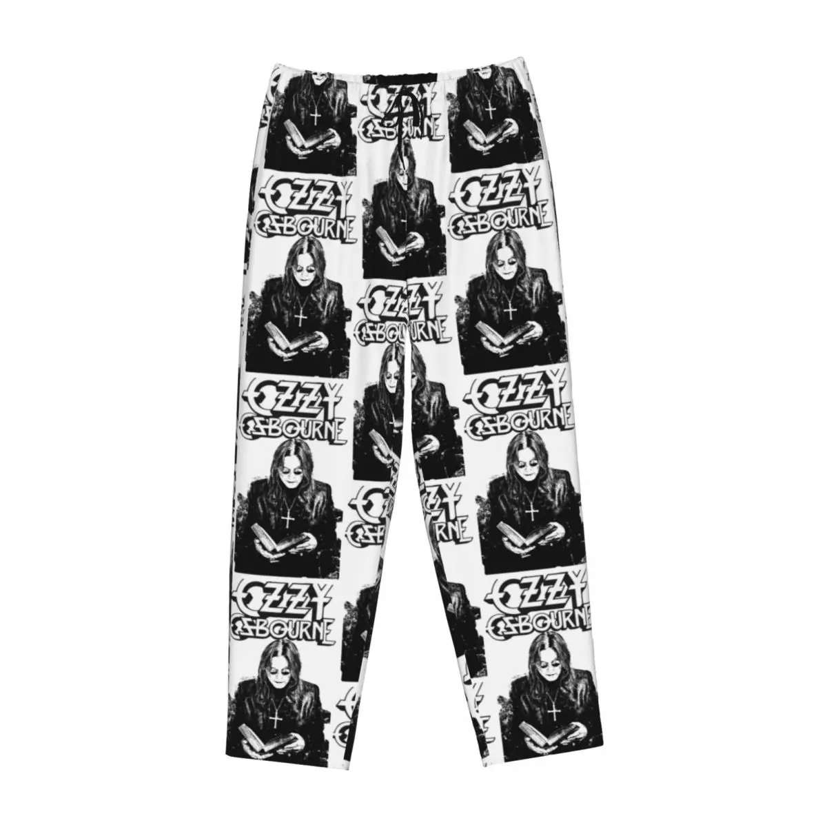 カスタム オジー オズボーン パジャマ パンツ レディース プリンス オブ ダークネス ラウンジ スリープ ストレッチ スリープウェア ボトムス ポケット付き