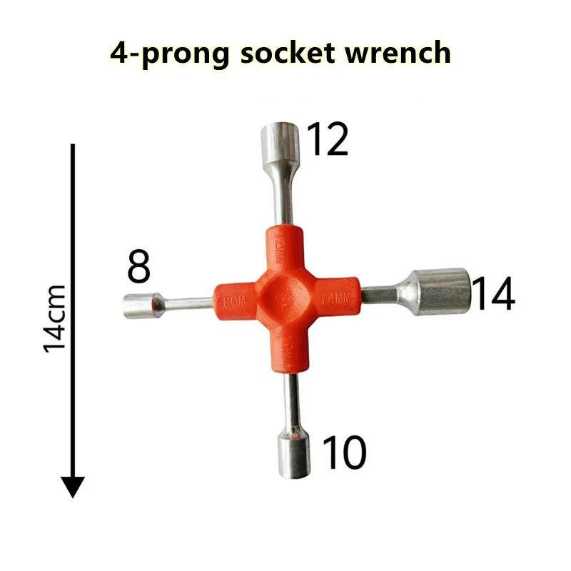 Multi-function Cross Spanner Mini Portable Three Hexagonal Internal Wrench For Tool Repair Maintenance Tools