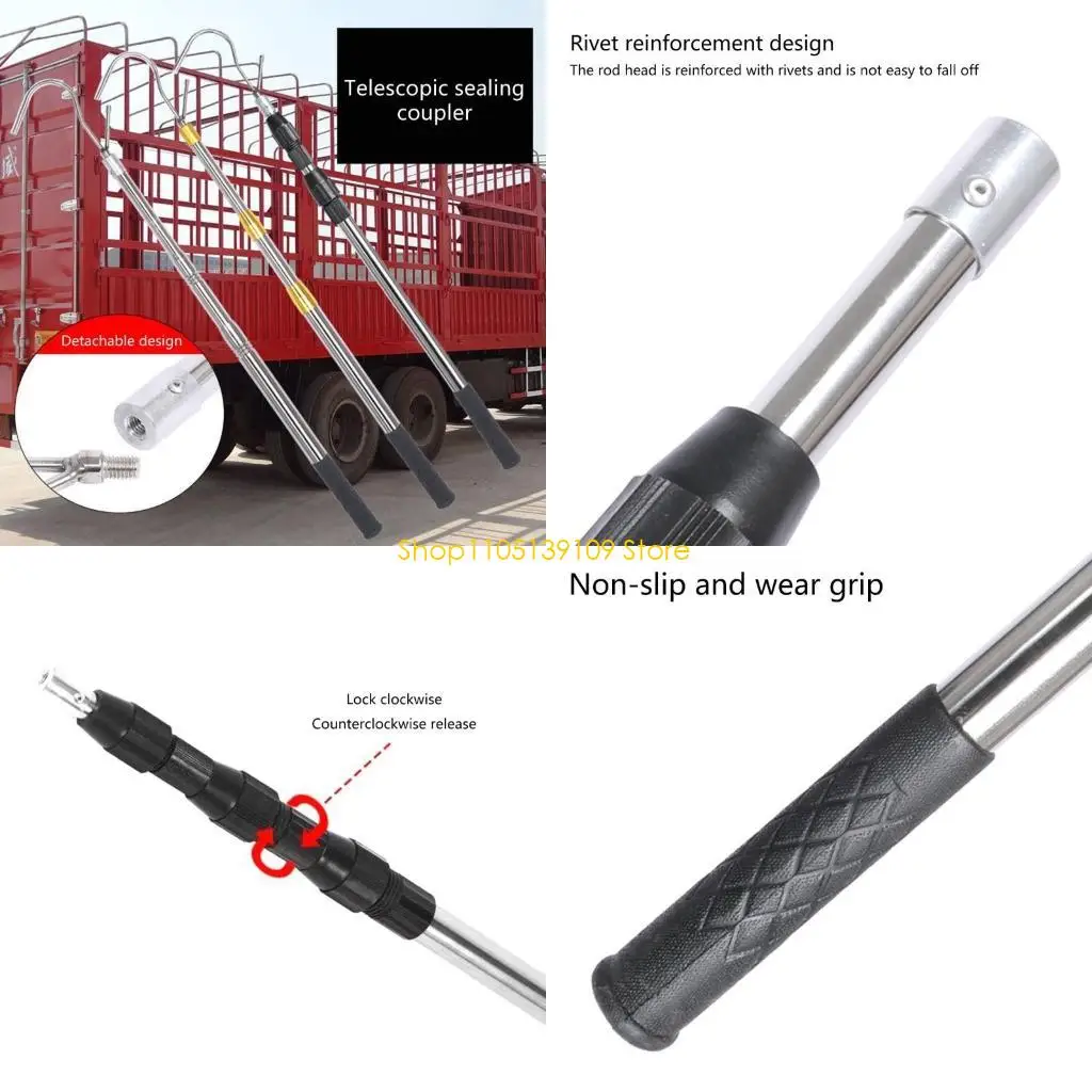 

Основные полюсы с открытием тента с крючком для палатки для навеса.