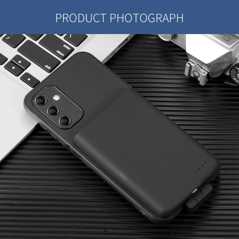 5000mAh for Samsung S23fe Back Clip Battery Charger Phone Case Mobile Power Bank