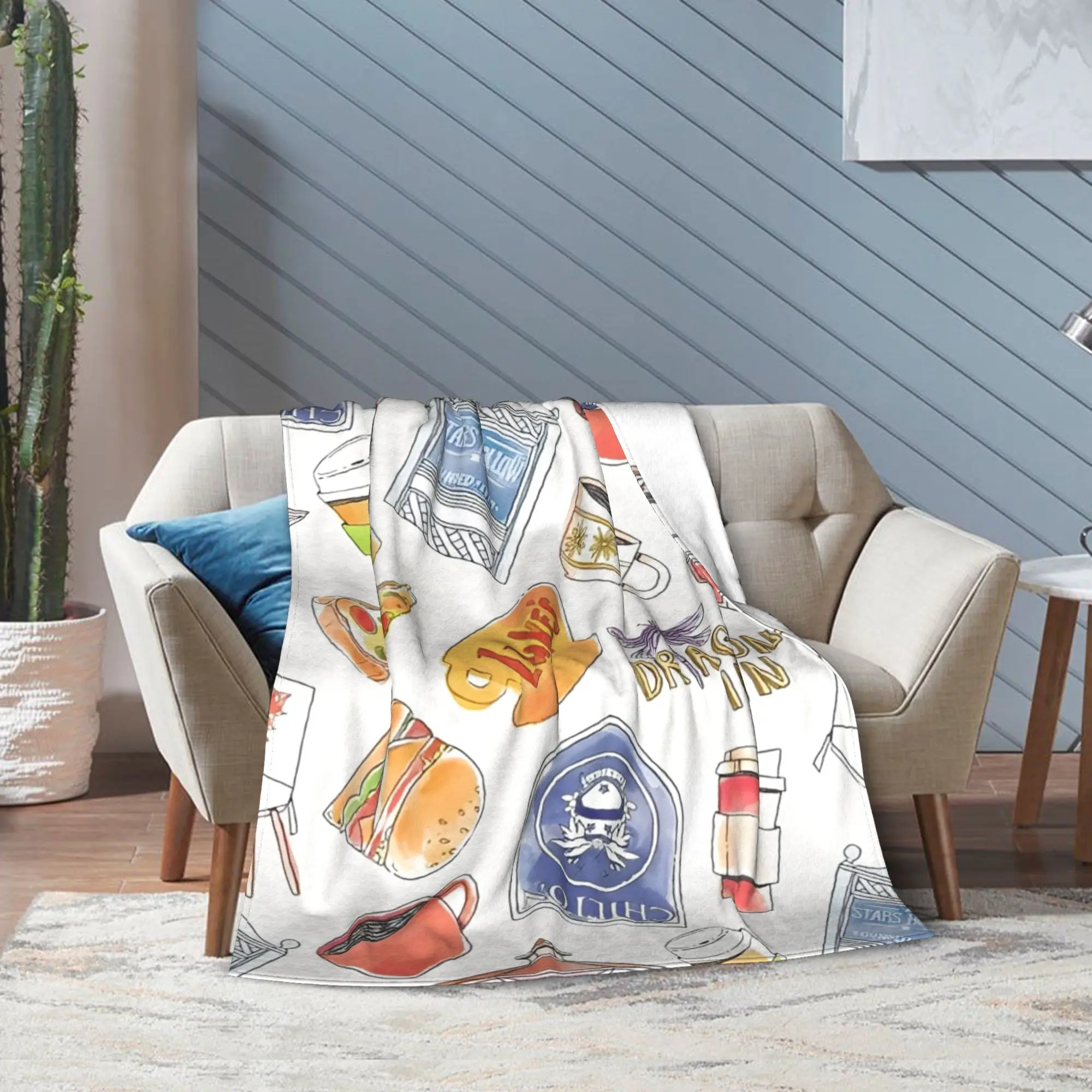 جيلمور بنات لورلاي روري بطانية قطيفة المسلسلات التلفزيونية الإبداعية رمي البطانيات ل أريكة الفراش صالة 200x150 سنتيمتر خفيفة الوزن #4