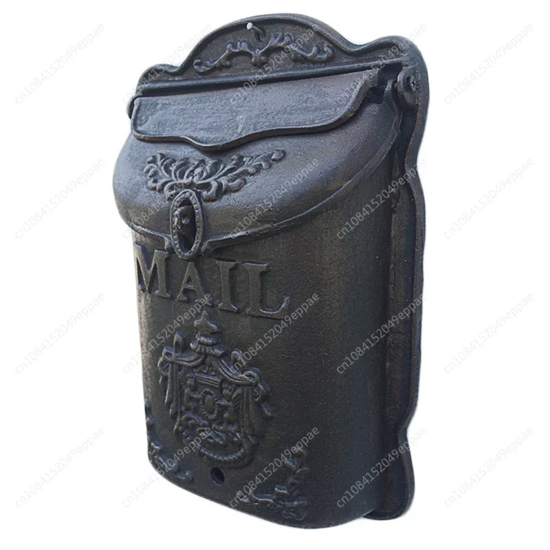 Letter box cast iron mailbox mural crafts retro little angel letter box letter box wall mural wall hanging large