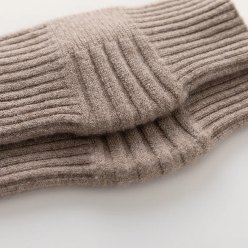 Ginocchiere calde in cashmere per uomo e donna, scaldamuscoli universali in cashmere per uomo e donna, cuscinetti caldi invernali, 1 paio di