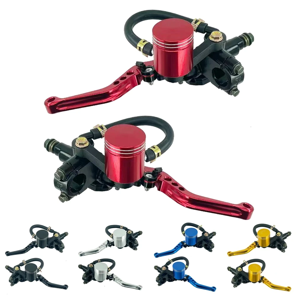 Universal 22mmCNC Aluminum Brake Clutch Pump Master Cylinder Hydraulic Clutch Brake Lever Adjustable For Scooter Sport Dirt Bike