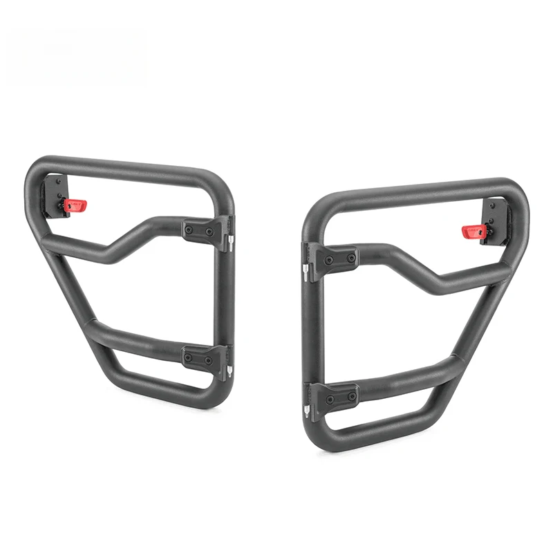 Suitable for 2018+ Jeep Wrangler JL Facelift Steel Off-road Tubular Half Doors Vehicle Modification Accessories