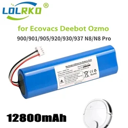 Wymienna bateria 6800mAh dla Ecovacs Deebot Ozmo 900,901,905,920,930,937,N8,N8 Pro li-ion 14.4V akumulator do robota sprzątającego